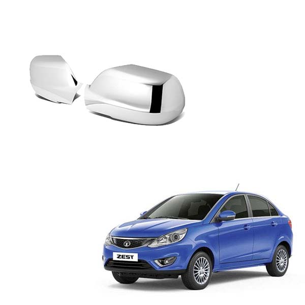 Tata Zest - Chrome Mirror Covers - Set of 2 Pieces