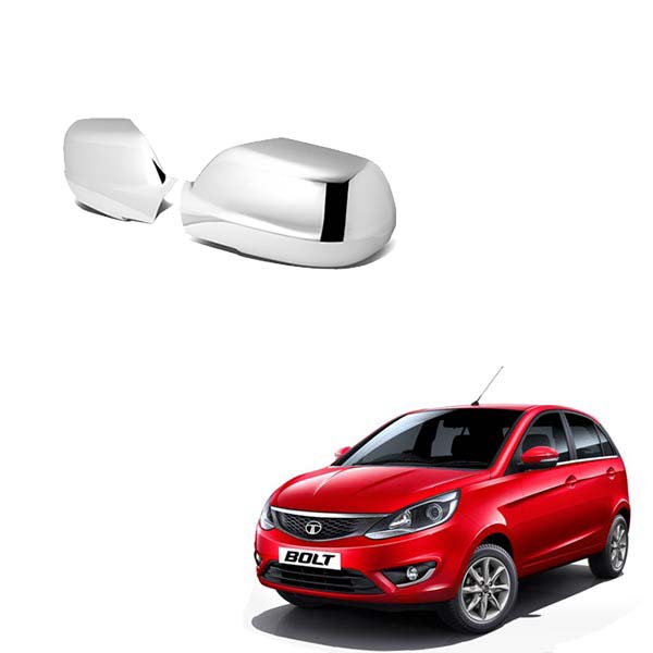 Tata Bolt - Chrome Mirror Covers - Set of 2 Pieces