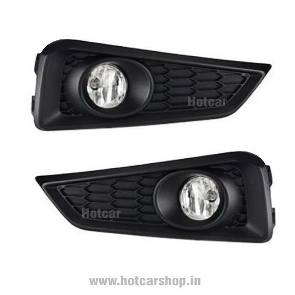 Honda City Type 4 Fog Light Assembly - Set of 2 (with Wiring Kit & Switch)