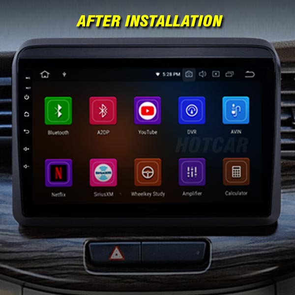 Hotcar - Maruti Ertiga (2019 Onwards) 9 Inch Android Stereo (2GB/32GB) - With LED Rear View Camera - 1 Year Warranty