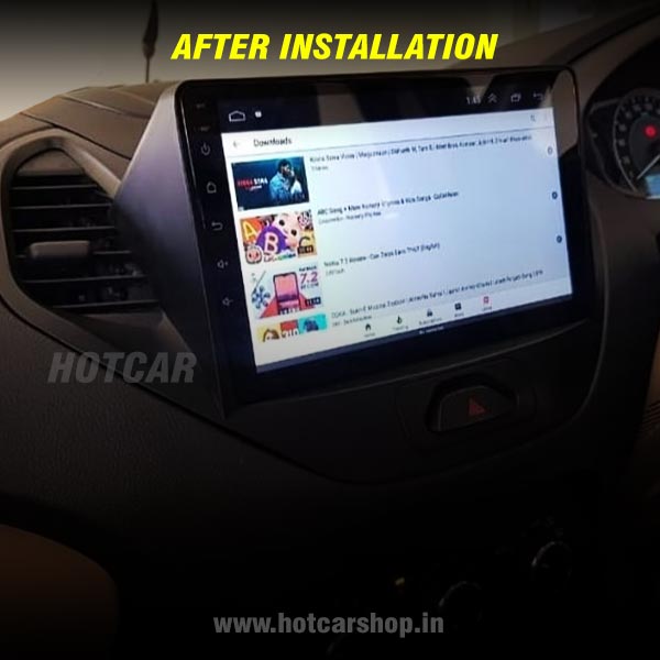 Hotcar -  Ford Aspire 9 Inch Android Stereo (2GB/32GB) - With LED Rear View Camera - 1 Year Warranty