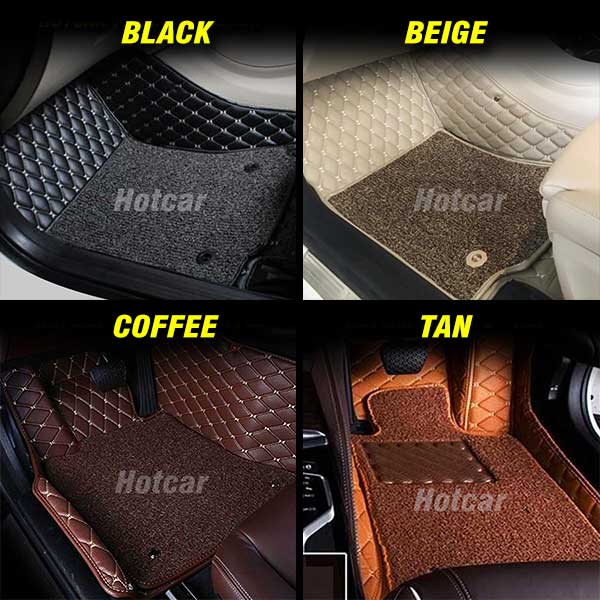 Ford Mustang (2016 Onwards) Premium 7D Floor Mats - 4 Colour Options