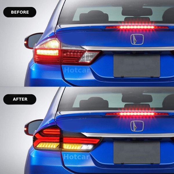 Honda City (2014-2019) Lambo Style LED Tail Lights