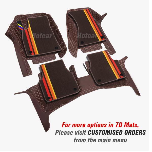 MG Gloster Premium 7D Floor Mats - 4 Colour Options