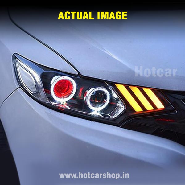 Honda jazz on sale led headlight