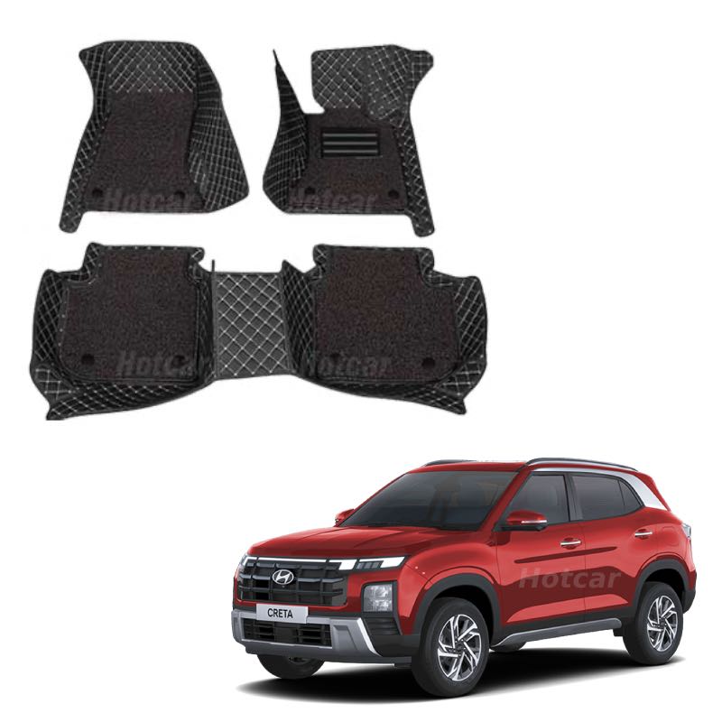 Hyundai Creta Luxury Quality 7D Floor Mats