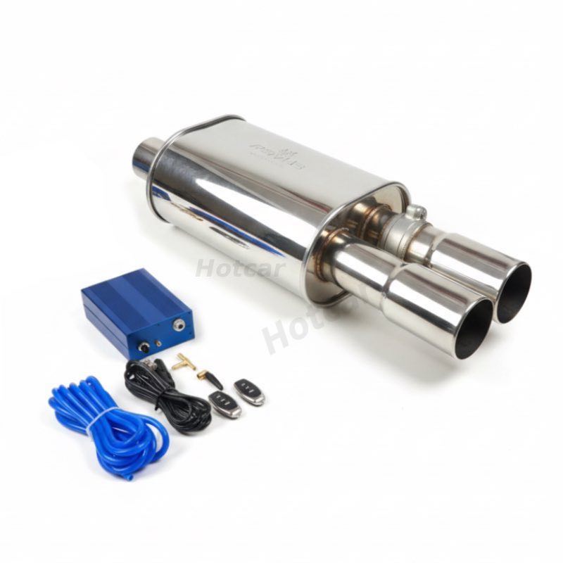 Remus Dual Tip Valvetronic Exhaust (Plain) for Petrol Cars