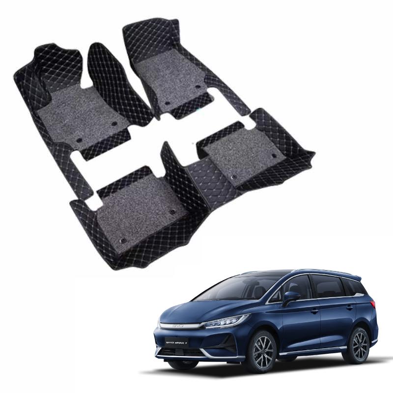 BYD eMax 7 EV Premium 7D Floor Mats - 4 Colour Options