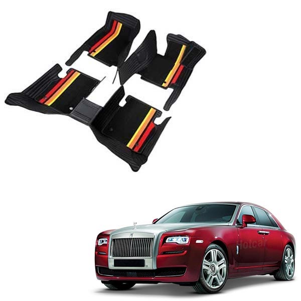 Rolls Royce Ghost Luxury Quality 7D Floor Mats with Multicolour Grass