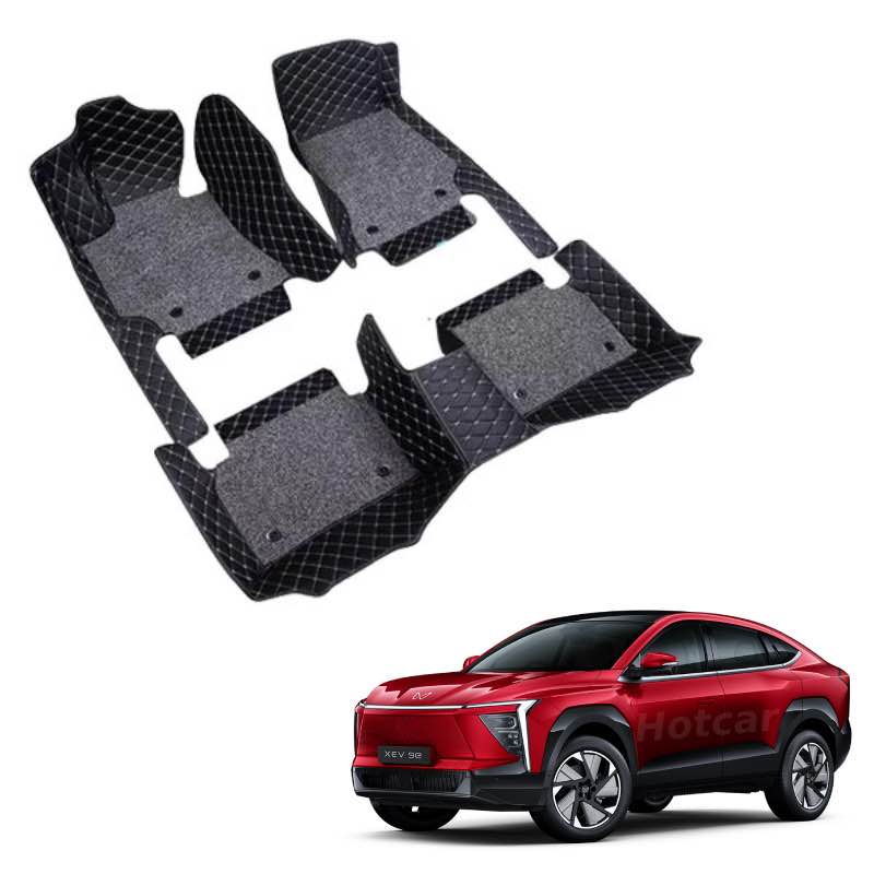 Mahindra XEV 9e Premium 7D Floor Mats - 4 Colour Options