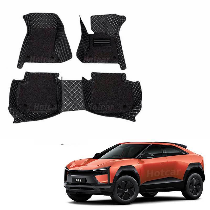 Mahindra BE 6 Luxury Quality 7D Floor Mats