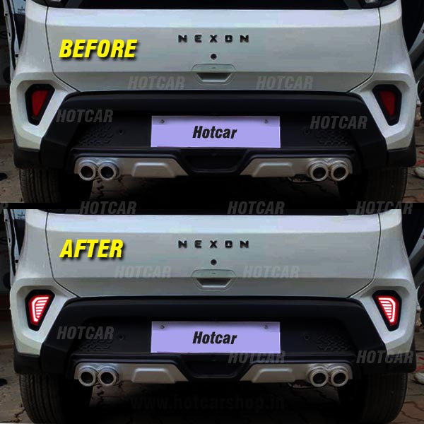 Nexon on sale rear bumper