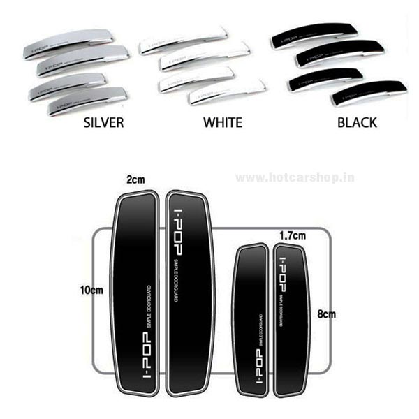 I-Pop Car Door Guards (Copy) White Color