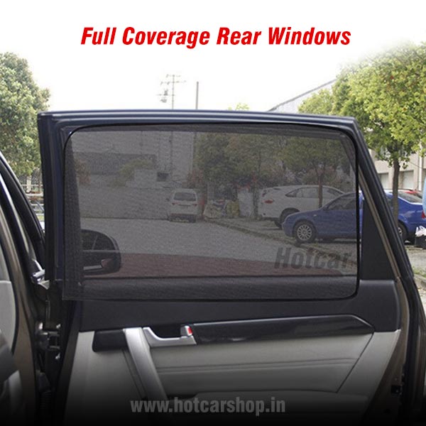 Mahindra XUV500 Half Cut Z Black Sunshades Set of 6 Pieces