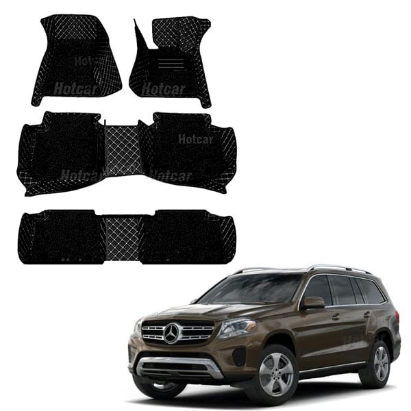 Mercedes Benz GLS-350 Luxury Quality 7D Floor Mats