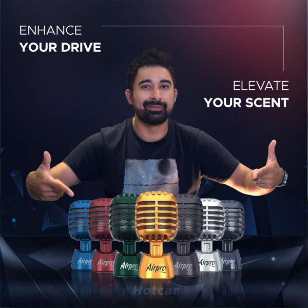 Airpro Mic Man Car Perfume (Green Night)
